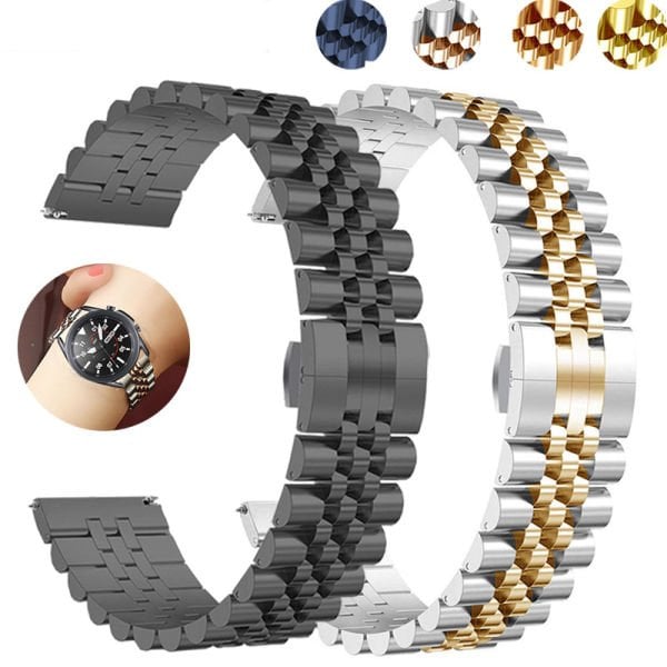 Samsung Galaxy Watch 3 45mm S3 Gear Watch Uyumlu Rolex Tasar m Kordon