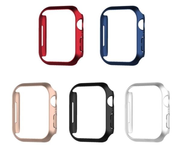 Apple Watch 7 Serisi 41mm Rubber Sert Plastik Kılıf Kapak