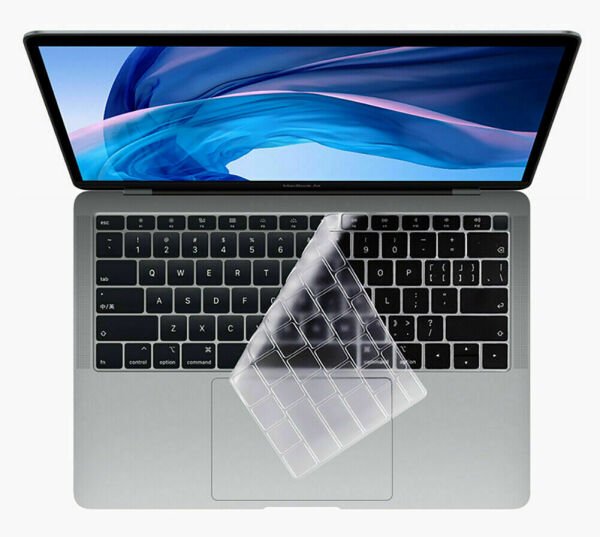 MacBook Air 13inç A1932 Uyumlu Silikon Klavye Koruyucu