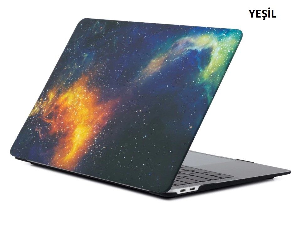 Apple Macbook Pro 15 2016 A1707 Space Desenli Kılıf Kapak