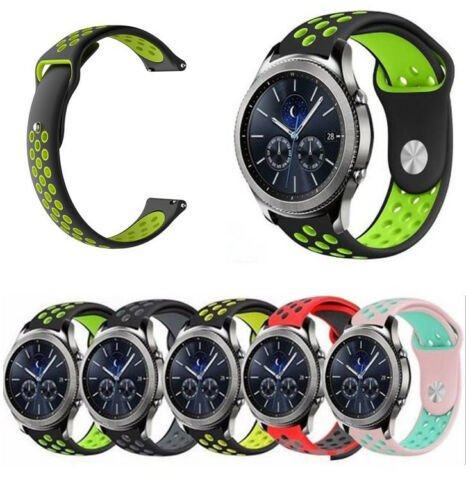 Samsung Gear S3 Classic Frontier TME Spor Silikon Kordon Kay
