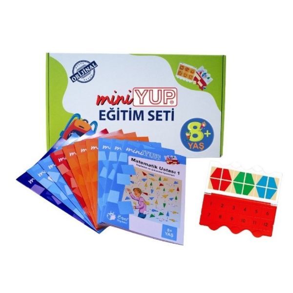 MiniYUP 8+ Yaş Görsel Dikkat Sayısal Zeka Geliştirme Eğitim Seti