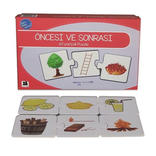 Öncesi ve Sonrası – 60 Parça Bağlantısal Puzzle