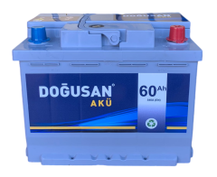 Doğusan Akü 12V 60AH Akü 60 Amper