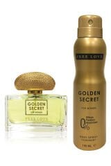 Free Love Golden Secret EDP Kadın Parfüm 100 ml ve Deodorant 150 ml