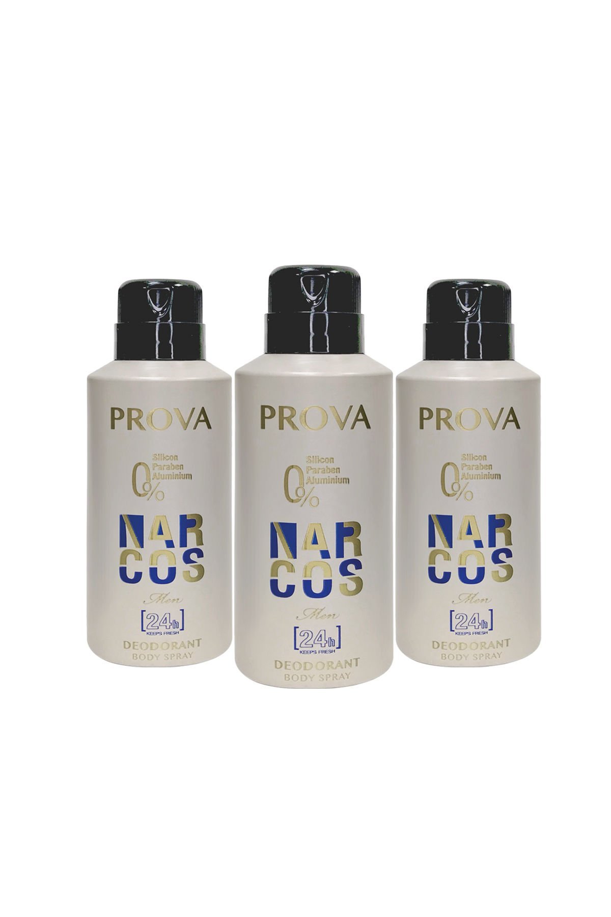 Prova Narcos Erkek Deodorant 150 ml 3 Adet