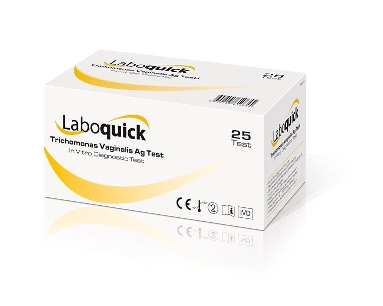 Laboquick Trichomonas Vaginalis Ag Kaset Test 25 Adet