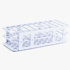 Tüp Standı Tüp Sporu 60 Delikli 16 x 100 Tüpler İçin Beyaz