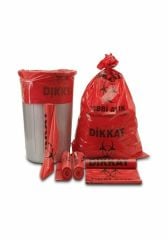 Tıbbi Atık Poşeti Jumbo Boy 80 cm x 110 cm 10'lu Rulo