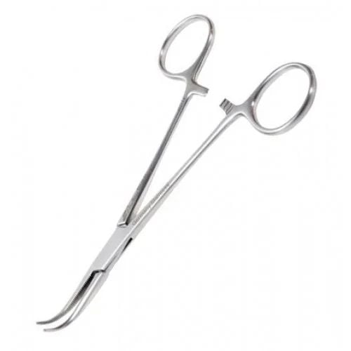 Mosquito Mikro Hemostatik Pens 12 cm Eğri