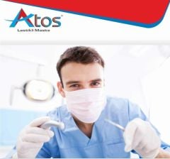 Beyaz Maske 3 Katlı Telli Filtreli Ultrasonik