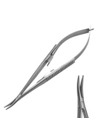 Castroviejo Mikro Portegu 14 cm Eğri