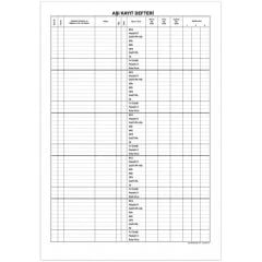 Aşı Kayıt Defteri 200 Sayfa