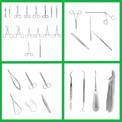 Veteriner 4’lü Cerrahi Set 30 Parça