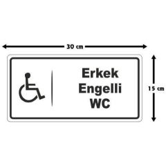 Erkek Engelli Wc Tabelası