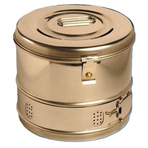 Çimen Tromel - 19 x 19 cm 304 Paslanmaz Çelik