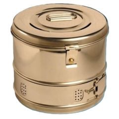 Çimen Tromel - 19 x 19 cm 304 Paslanmaz Çelik