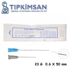 Dolgu Kanülü 23g x 50 mm 1 adet