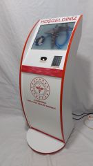 Qmatik Aile Hekimliği Kiosk Sistemi Tuş Takımlı
