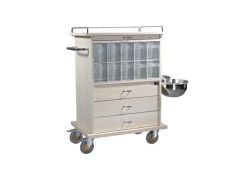 Turmed TM-B 2023 Acil ve İlaç Arabası 20 Gözlü Ahşap