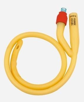 Foley Sonda 2 Yollu Latex 18 FR (Kırmızı)