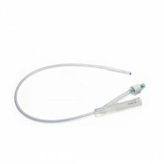 Foley Sonda 2 Yollu Silikonlu 22 FR (Mor)