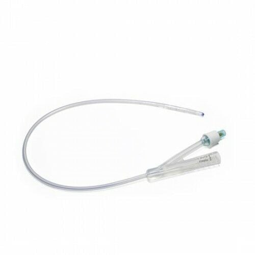 Foley Sonda 2 Yollu Silikonlu 24 FR (Mavi)
