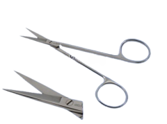 Cerrahi Makas İris Sivri  11 cm Düz