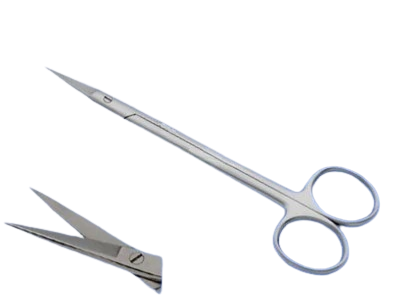 Cerrahi Makas Joseph Tipi Sivri 14 cm Düz