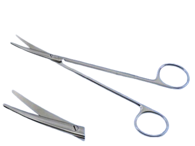 Diseksiyon Makası Eğri 14.5 cm