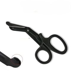 Bandaj Makası 18 Cm Trauma Makası Taktik Makas Siyah