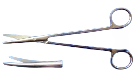 Uterus Diseksiyon Makası Eğri 180 mm