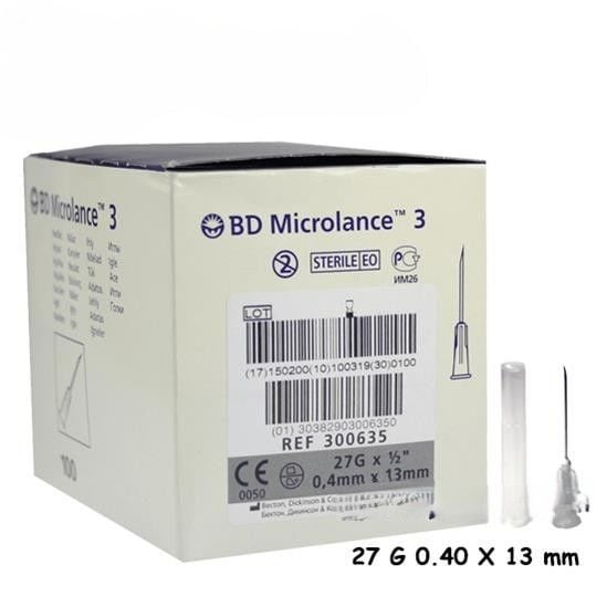 BD Microlance Gri İğne Ucu 27g 0,4 mm X 13 mm 100 Adet