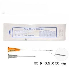 Dolgu Kanülü 25g x 50 mm 1 adet