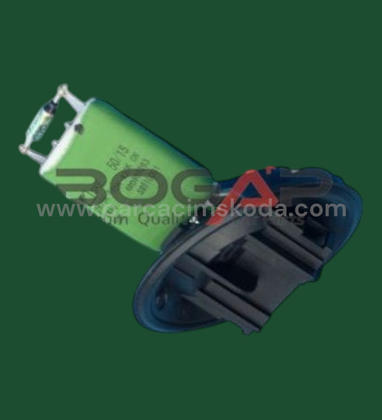 KALORİFER MOTOR REZİSTÖRÜ  POLO - IBİZA - CORDOBA - TOLEDO - FABİA -ROOMSTER - RAPİD - A1 - A2