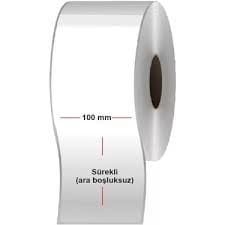 SÜREKLİ TERMAL ETİKET(SONSUZ) 100mm x 25 METRE