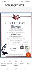 EKO TERMAL BARKOD ETİKETI 50x100 20 RULO 10.000 ADET (500 SARIM)