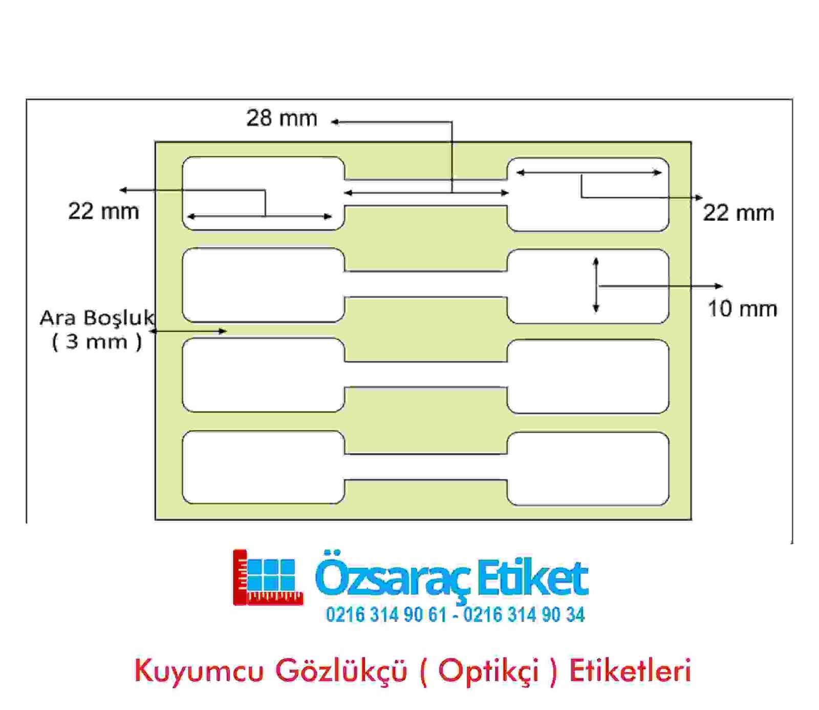 72X10  TOKMAK KAFA  KUYUMCU ETIKETI  EKO TERMAL 1250  SARIM