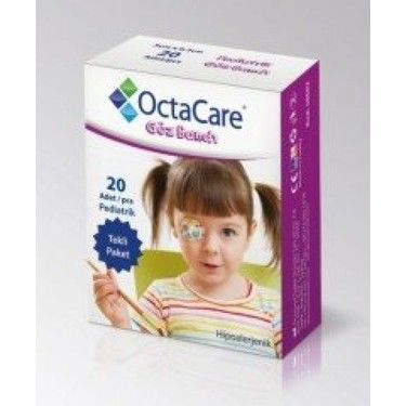 Göz Kapama Bandı Octacare Pediatrik Kız 20 li