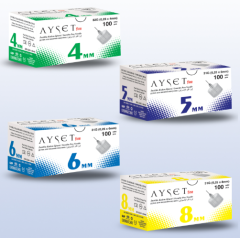 İnsülin İğne Ucu Ayset 4mm 100 lü
