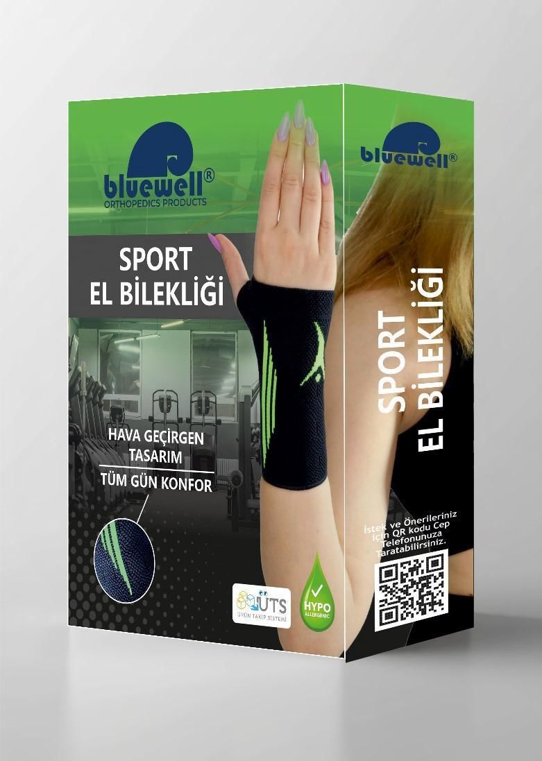 El Bilekliği Bluewell Sport