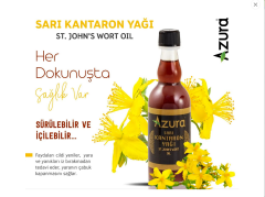 Azura  Sarı Kantoron Yağı 100ml