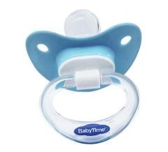 Babytime Silikon Damaklı Mat Gövdeli Emzik BT117-2 (6-18ay)