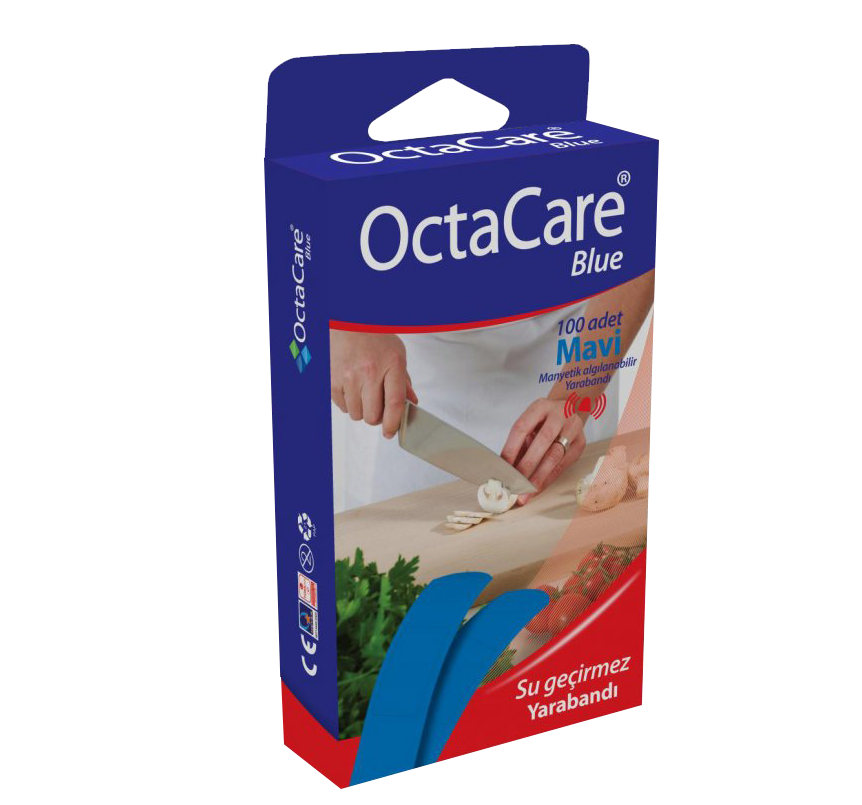 Yara Bandı Octacare Mavi 100 lü