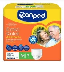 Hasta Alt Bezi Canped Külotlu 9'lu Medium