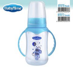 Babytime Kulplu PP Biberon (Silikon Kiraz Uçlu) 150ml BT070