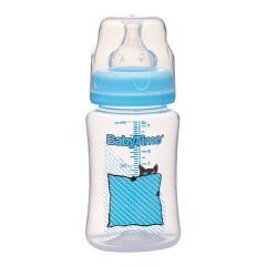 Babytime Geniş Ağız PP Biberon (Silikon Uçlu) 250ml BT075