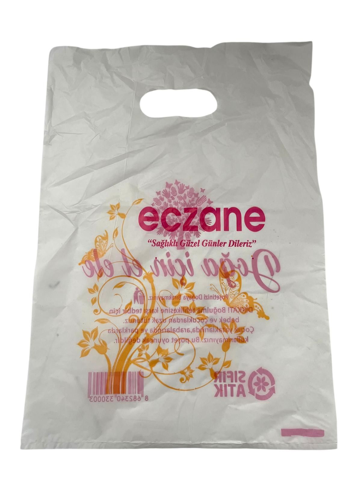 Poşet Eczane El Geçme 28*40 (110 Adet)