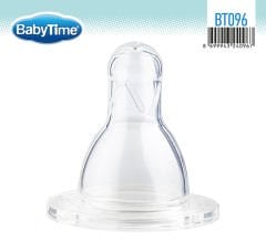 Babytime Silikon Klasik Biberon Emziği BT096 No 1