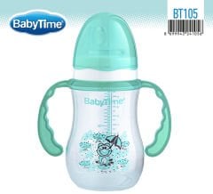 Babytime Damla Akıtmaz Kulplu Bardak 250ml BT105